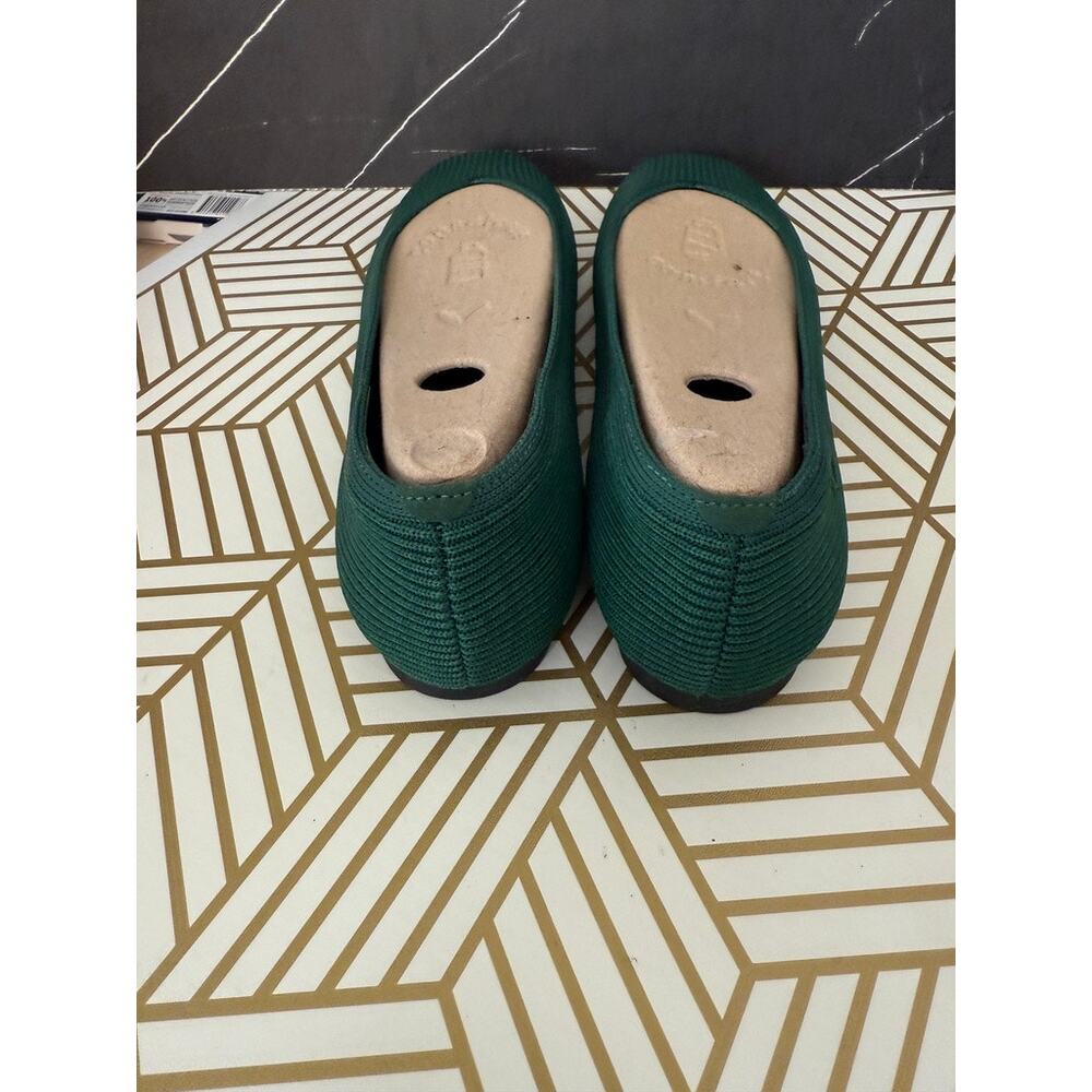 VIVIAIA margot 2.0 Square-Toe V-Cut Flats Forest Green | Size 11 42 - Picture 4 of 6